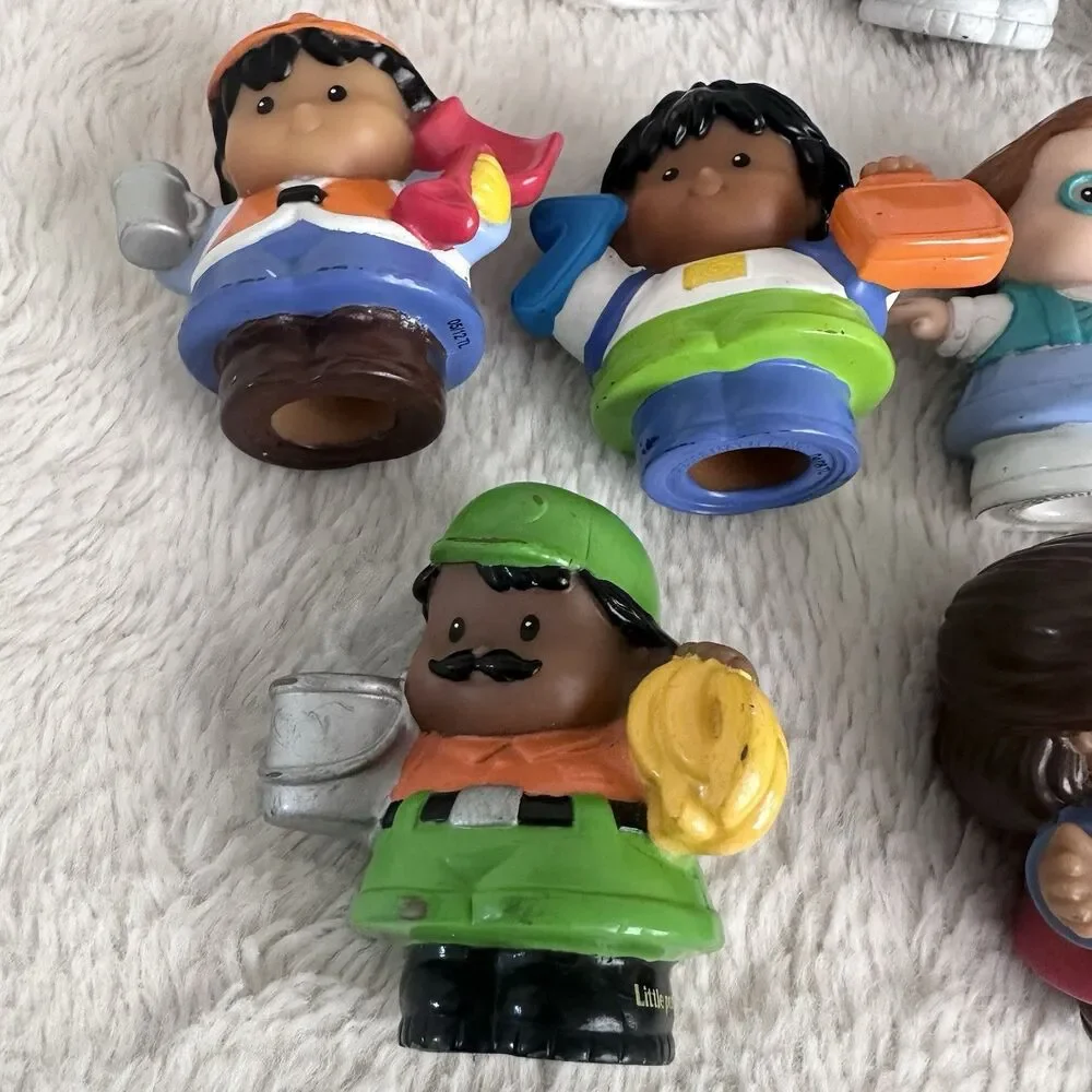 Fisher Price Little People Vintage Chunky Lot Of 13 Figure Toy 2000s